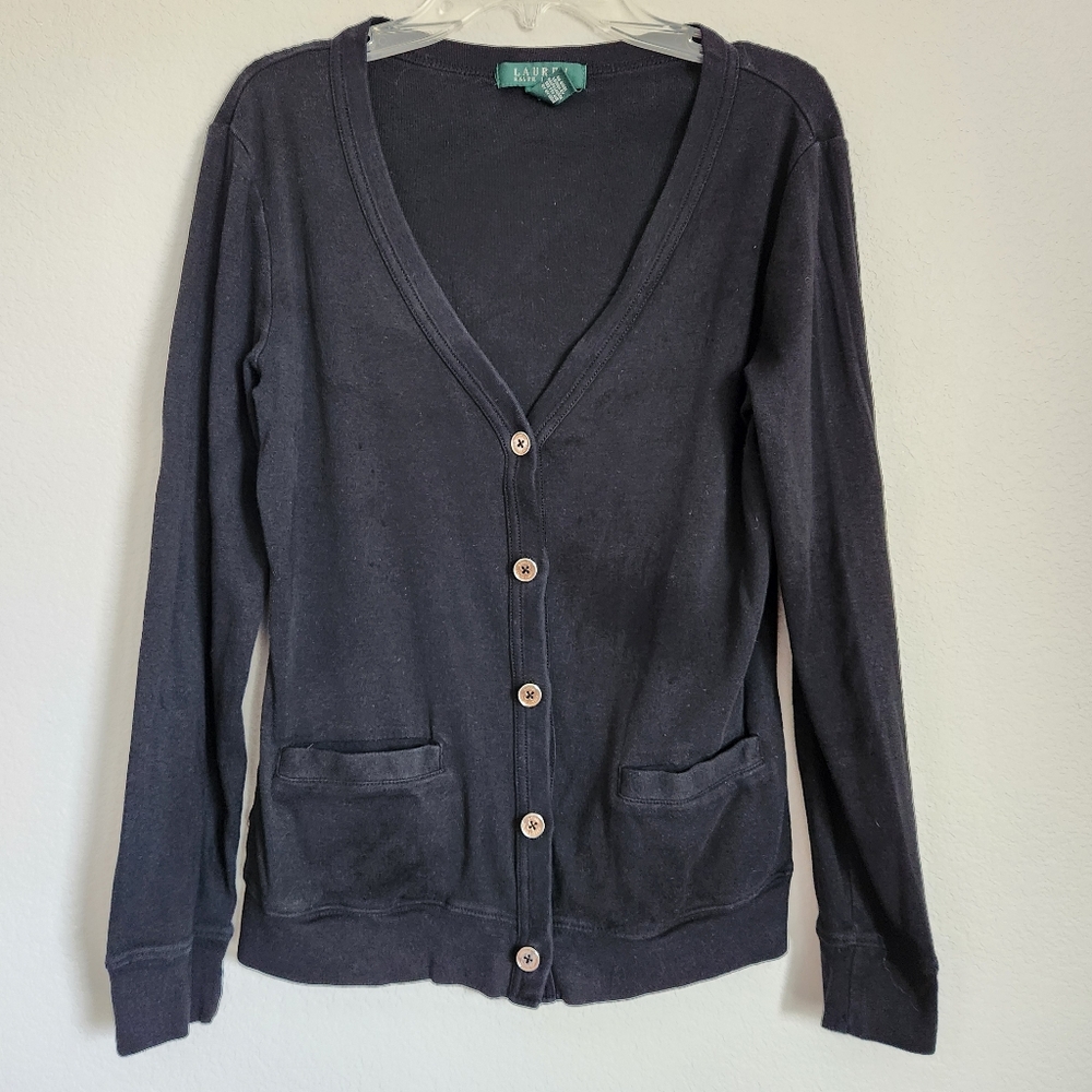 Ralph Lauren Black Knit Sweater